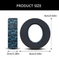 thumbnail image 3 of Cooling Gel Ear Cushion Spare Earmuffs for P5 3D Headphone Keep Ear Cool Simple Replacement Repair Part, 3 of 8