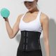 thumbnail image 2 of Sweat Waist Trainer Trimmer for Women Lower Belly Fat Workout Corset Waist Cincher Sport Belt Body Shaper XXL, 2 of 5