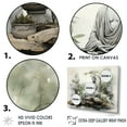 thumbnail image 3 of Designart "Tranquil Garden Retreat I" Buddhism Picture Framed Wall Art Prints, 3 of 5