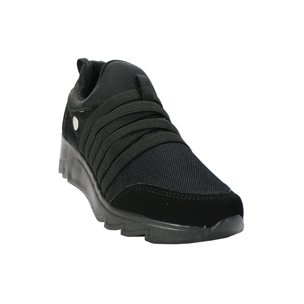 TENIS CASUAL DE MUJER NEGRO SINTETICO MARCA LEON1034