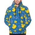 thumbnail image 4 of Hoodies for Men - Rubber Duck Long Sleeve Comfrt Men'S Fashion Hoodies & Sweatshirts, Sweatshirts for Men Hoodies Pullover Clothing Clothes with Pouch, 4 of 7