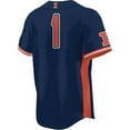 thumbnail image 3 of Unisex ProSphere #1 Navy Illinois Fighting Illini Baseball Jersey, 3 of 3
