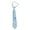 Sky Blue, variant on Modern Women's Necktie Featuring Star Accents Soft Durable Easy To Clean And Maintain