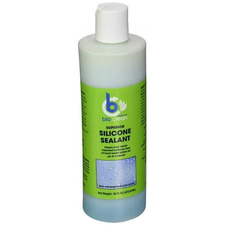 Bio Clean: Professional & Safe Protective Sealant (16Oz,Large) - Seals Shower doors, Porcelain, Windows, Boats, Glass, Metals After being Cleaned by Bio Clean Products Hard Water Stain