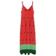 thumbnail image 4 of Vestido sin mangas Sandía [Roufxis-Rb] Vestidos de fiesta Vestido suelto de verano Vestidos para graduación Vestidos para eventos especiales Vestido, 4 of 6