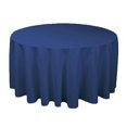 thumbnail image 5 of 18 Color Polyester Round Tablecloth Whiteblackredbluegold Solid Table Cloth For Wedding Birthday Party Table Cover Home Dcor 1pcs, 5 of 5