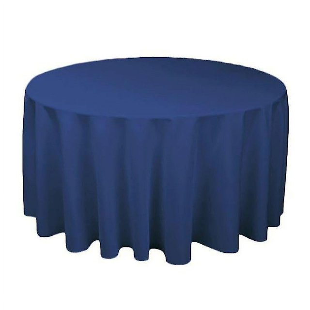 18 Color Polyester Round Tablecloth Whiteblackredbluegold Solid Table Cloth For Wedding Birthday Party Table Cover Home Dcor 1pcs