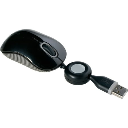 Mobile Optical Retractable Mouse - Targus Retractable Compact USB Optical Mouse