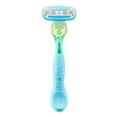 thumbnail image 5 of Equate Women's 5-Blade Razor with Handle/2 Cartridges/Shower Hanger, Blue and Green, 5 of 9