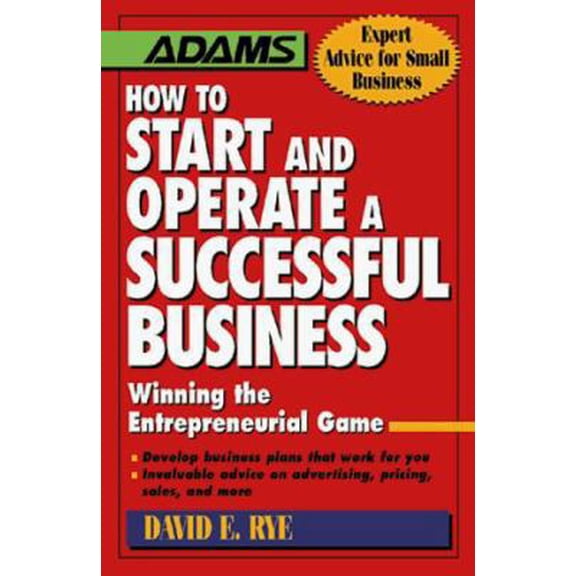 Pre-Owned How to Start & Operate a Successful Business: Winning the Entrepreneur's Game (Paperback) 158062006X 9781580620062