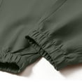thumbnail image 5 of Men's Joggers Cargo Work Pants, Elastic Waist Drawstring Straight Leg, Quick Dry Lightweight Stretchy Multi-Pocket, Casual Hiking Running Athletic Daily | AKLJWH,Army Green L, 5 of 9