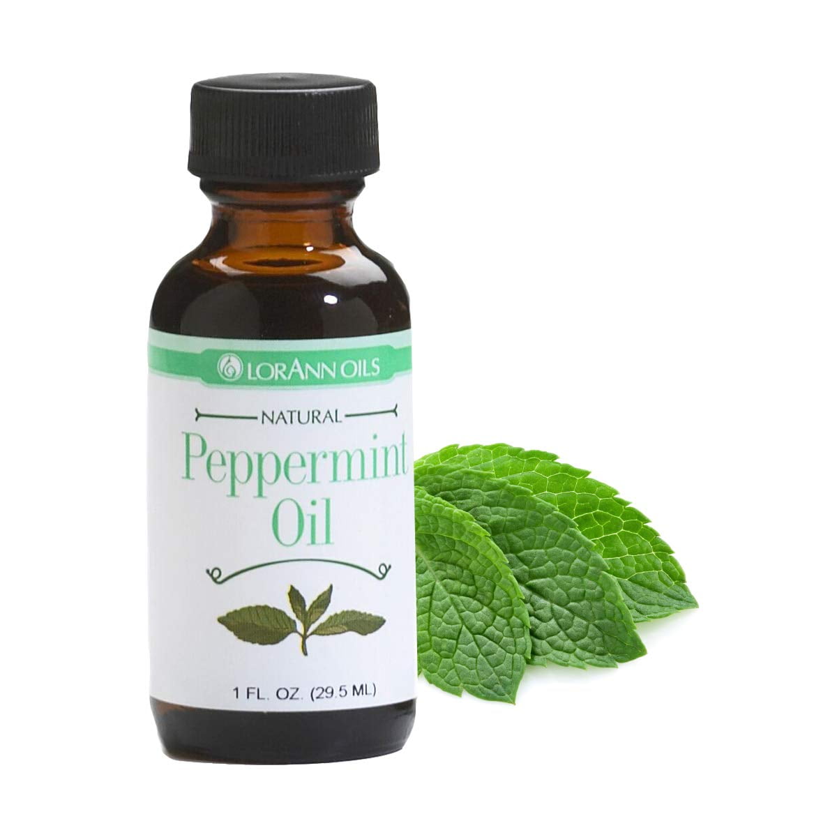 LorAnn Oils Natural Peppermint Oil, 1 Fl. Oz.