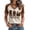 Coffee, variant on Womens Walking By Faith Tripping Constantly T Shirt Walk By Faith Short Sleeve V Neck Tee For Women Christian Bible Verse Faith Print Shirts