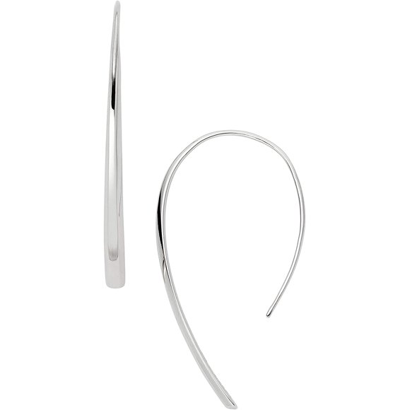 Fossil Boucles d'Oreilles en Acier Inoxydable Argenté pour Femmes