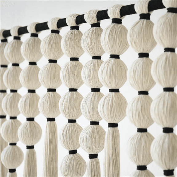 Large Wall Hanging Wall Decor Sphericity Cotton Textile Wall Hanging Wall Decor Art Fiber Yarn Art Handmade 39" Wx39 L