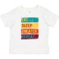 thumbnail image 3 of Inktastic Acting Eat Sleep Theater Repeat Boys or Girls Baby T-Shirt, 3 of 5