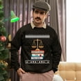 thumbnail image 5 of Christmas Sweatshirt, Custom Legal Christmas Sweatshirt, Personalized Attorney Ugly Holiday Sweatshirt, Unique Law Student Gift with Name & Year, 5 of 5