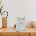 thumbnail image 3 of 5X7 Marble White With Brass Inlay Picture Frame, 3 of 3
