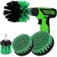 thumbnail image 1 of Drill Brush Set Drill Attachment Power Scrubbing Brush Cleaning Set For Cleaning Car, Grout, Pool Tile, Flooring, Brick, Ceramic, Marble, 1 of 5