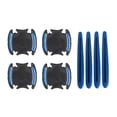 thumbnail image 1 of VONKY 8 Pieces Door Handle Scratch Exterior Paint Sticker Night Safety 3D Warning Reflective Strips Protector Tape Decals No.2 5Set, 1 of 6