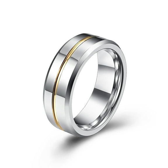 8mm Tungsten Carbide Mens Ring Men Wedding Band Man Ring