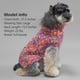 thumbnail image 5 of Jersey para perros KYEESE, cuello alto térmico, para perros pequeños, color rojo M, 5 of 9