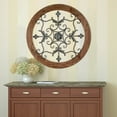 Stratton Home Decor Rustic Medallion Wall Decor
