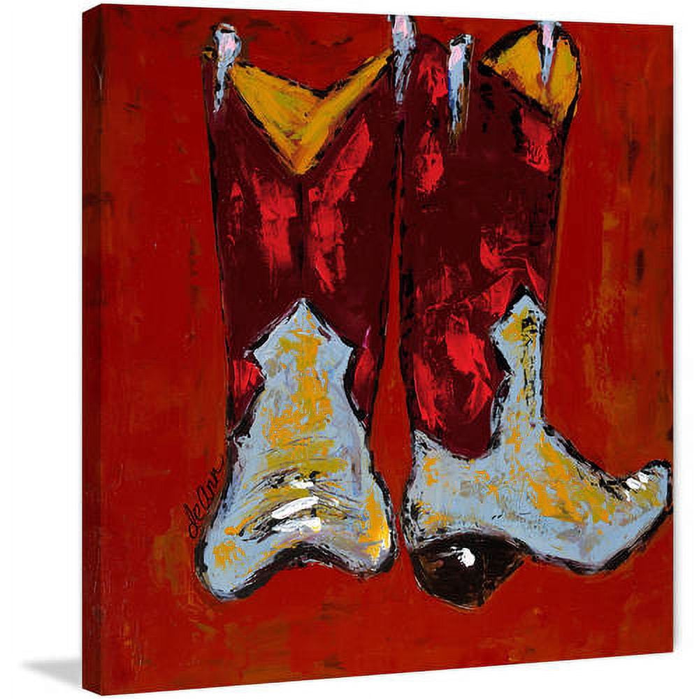 Marmont Hill "Kickin It II" Painting Print on Wrapped Canvas