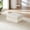 White + Foam+Spring+1, variant on White Modern Chenille Cloud Sofa Freely Combinable Comfortable For Living Room Apartment Office