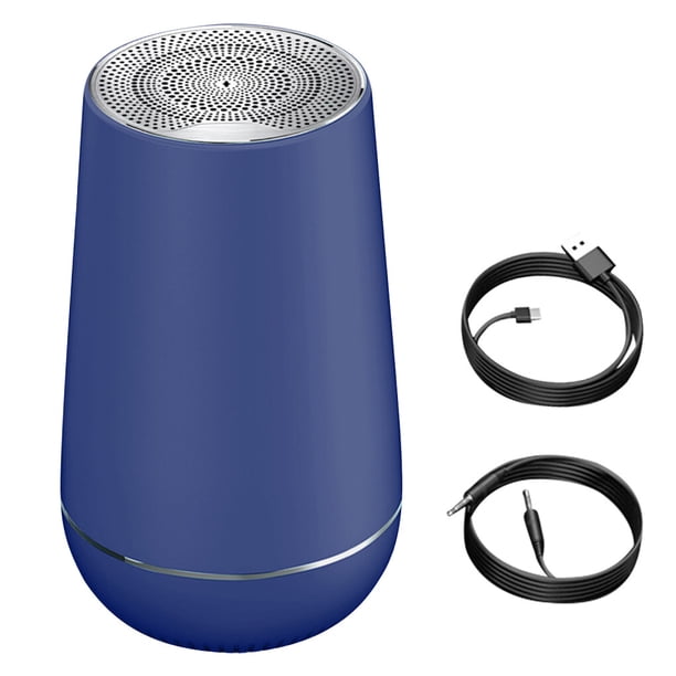 Bearachild Altavoz inalámbrico Sonido estéreo de graves profundos Audio Sonido estéreo de graves para exteriores Audio Altavoz de coche Cables de audio/vídeo Azul