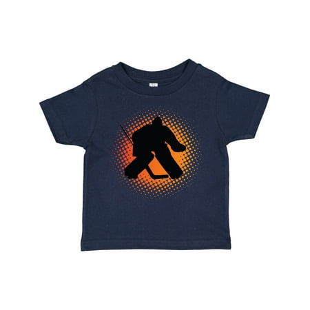 

Inktastic Ice Hockey Goalie Sports Gift Toddler Boy or Toddler Girl T-Shirt