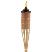 Tiki 8048450 60 in. Luau Brown Bamboo Weather Resistant Outdoor Torch, Brown - Pack of 24