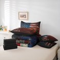 thumbnail image 6 of Feelyou Basketball Gamer Bedding Comforter Set 7pcs, American Flag Full Bedding Set, 6 of 8