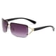 thumbnail image 2 of Gafas de sol retro con protección UV para hombres y mujeres, de moda, con incrustaciones de diamantes y sin marco, 2 of 6
