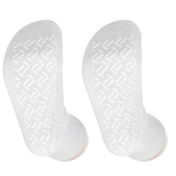 Nobles Health Care Product Solutions 4 Pairs White Non Skid Hospital