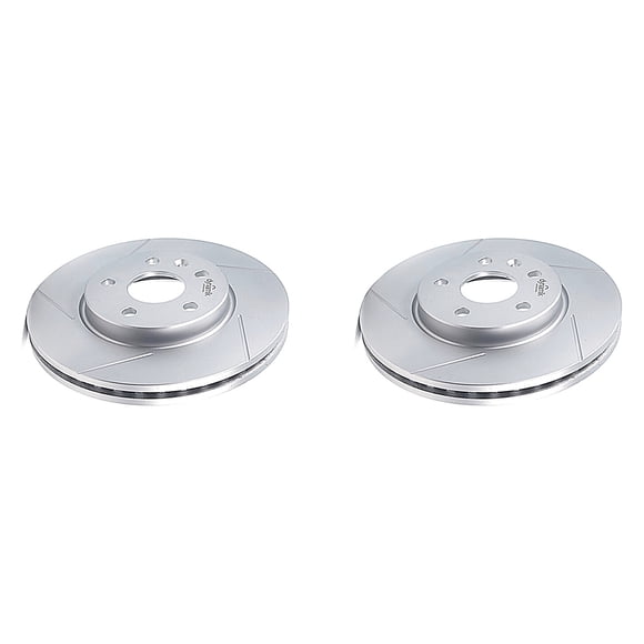 Set 2 Discos Ranurados DYNAMIK 2012 A 2019 Chevrolet L4 1.4L Delantero