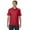 Red, variant on G458 Gildan Adult Performance Double Pique Polo Red 3XL