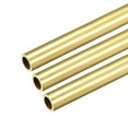 thumbnail image 5 of Tuberías rectas sin costura de latón Uxcell, 9.5 mm x 1 mm, 5 of 5