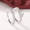 White, variant on Jewelry Vintage Halo Square Zircon Ring Set - 2 - Piece Ring