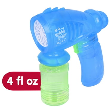 Play Day Light up Bubble Blaster - Blue, 4oz Solution, Children Ages 3 
