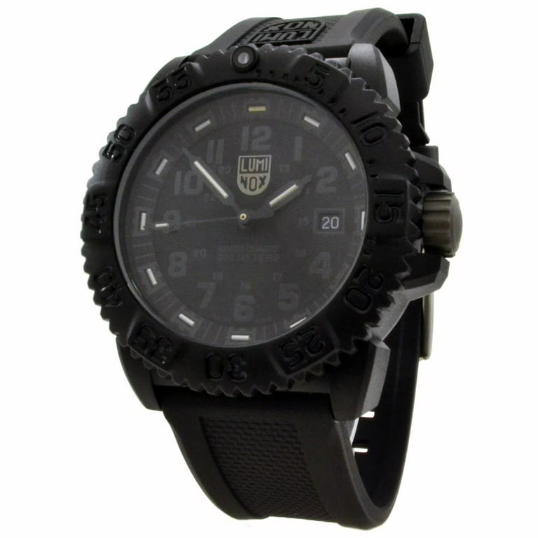 Luminox 3051 BLACKOUT EVO Navy SEAL Swiss Dive Watch