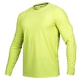 thumbnail image 3 of Playera Deportiva Wilson para Hombre Force Manga Larga Color Verde Lima Talla G, 3 of 4
