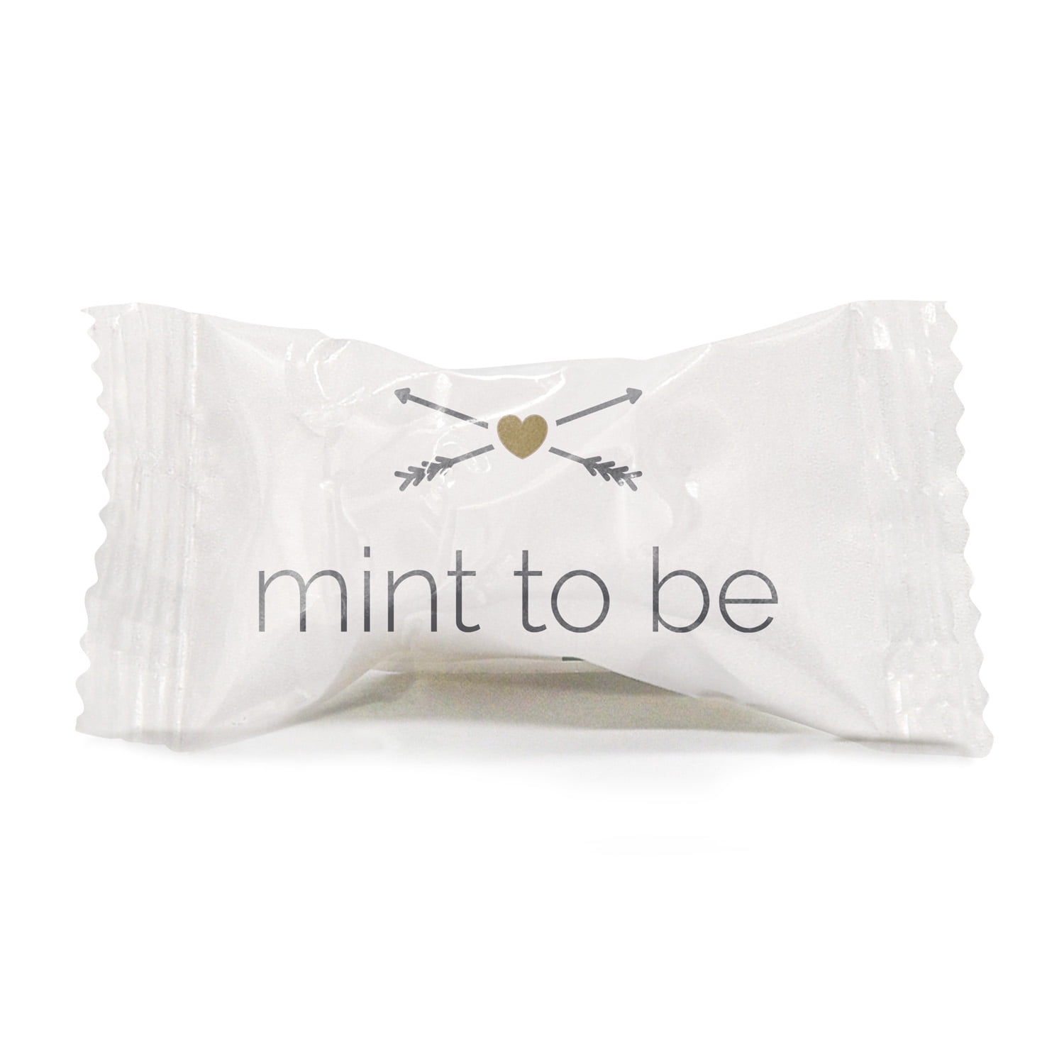 Party Sweets Wedding Buttermints in Mint to Be Wrapper, Allergens Contained, 14 oz