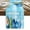 Blue, variant on Rustic Beach Table Runner Tropical Surfboard Palm Tree Wooden Grain Tablerunners 13 x 36 Inch, Table Decorations Tabletop Scarf for Summer Gathering Holiday Farmhouse Kitchen Dining Decor