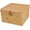 M,7.87"x7.87"x3.94", variant on Decorative Wicker Storage Bins with Lids,Small Desktop Makeup Organizer,Woven Wicker Storage Baskets for Kids Toys,Shelves, Bathroom, Bedroom,Square Stackable Storage Boxes(5.51"x5.51"x3.93" )