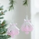 thumbnail image 1 of Xihbxyly Ofertas de Venta de Lightling Colgante Navideño y Degradante Tinta Rosa y Purpurina Fina, Acrílico Translúcido, Adorno para Árbol de Navidad, Decoraciones para Fiestas Navideñas, Accesorios, 1 of 6