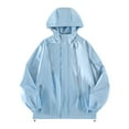 thumbnail image 1 of Veste à Capuche de Randonnée d'Hiver pour Homme - Veste Cargo Imperméable et Coupe-Vent Doublée en Molleton avec Ourlet/poignets Ajustables et Conception Compactable (Travail/plein Air), 1 of 3