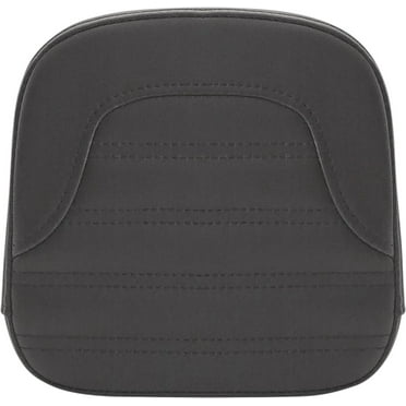 Saddlemen Slim Gravestone Roll & Pleat Black Sissy Bar Pad (040761)