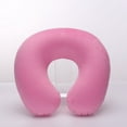 thumbnail image 3 of D-GROEE Inflatable Memory Foam Travel Pillow, U Shaped Neck Pillow, Ultra Soft Comfortable Cushion for Neck Support, Lightweight Headrest, Great for Airplane Chair, Car, 3 of 6