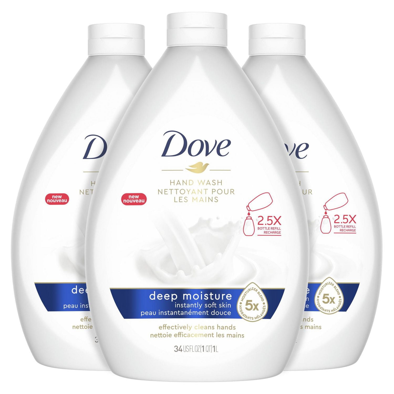 Dove Bottle Deep Moisture Hand Wash